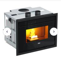 camino a Pellet canalizzato Completamente Nuovo