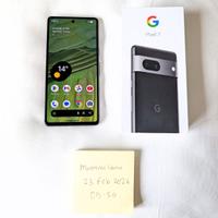 Google Pixel 7 128GB Nero - PARI AL NUOVO PERFETTO