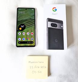 Google Pixel 7 128GB Nero - PARI AL NUOVO PERFETTO