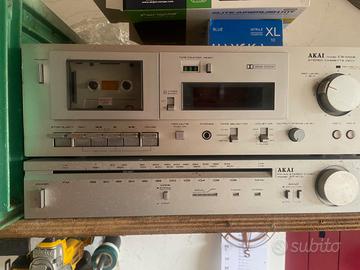 tuner e piastra akai