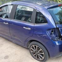Citroen C3 II 1.2L benzina anno 2015 per ricambi (