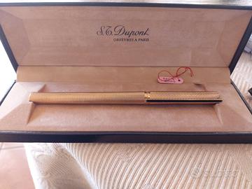 Penna S.T. Dupont Classique Placcata Oro – Vintage