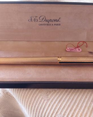 Penna S.T. Dupont Classique Placcata Oro – Vintage