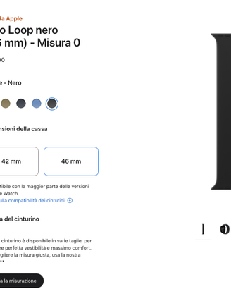 Cinturino Apple Watch Solo Loop -sigillato