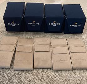 Lotto 4 Scatole Breitling Eco-Friendly+5 Custodie