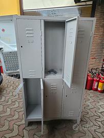 ARMADIO SPOGLIATOIO 6 ANTE