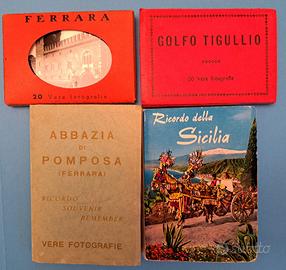 Cartoline: 8 fotoricordo multiple città Italia