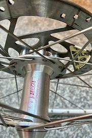RUOTA ANTERIORE DISC VINTAGE MOUNTAIN BIKE