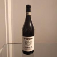 Bottiglia Vino Barolo Sordo Monvigliero 2018 Rosso