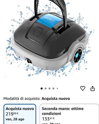 Robot per pulizia piscina
