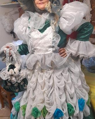 Abito Carnevale stile Maria Antonietta