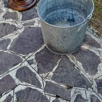 portavaso in alluminio