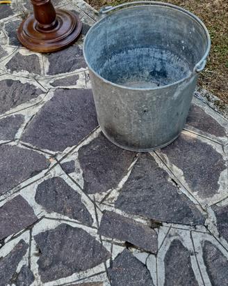 portavaso in alluminio