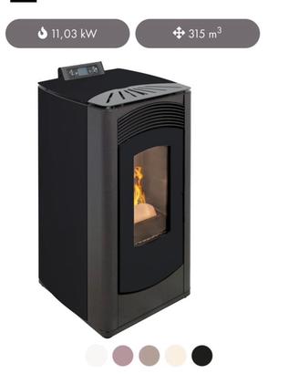 Stufa pellet 11 kw