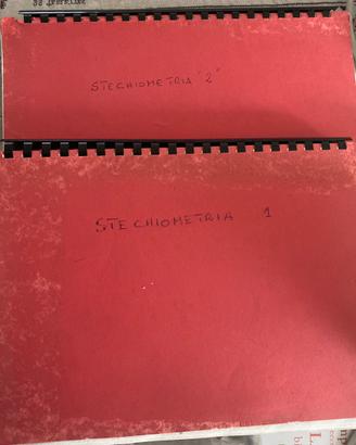 Appuntì stechiometria