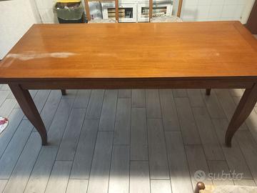 tavolo allungabile in noce