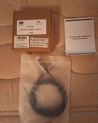 Cavo uhd 8k optical 3 mt