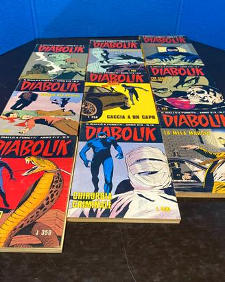 DIABOLIK INEDITO ANNO XIX   9 numeri