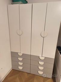 due armadi smastad ikea