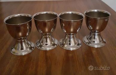 Portauova in acciaio