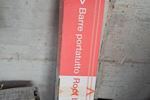 barre portatutto e kit di fussaggio