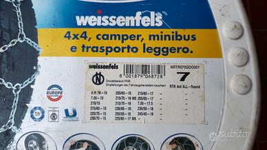 Catene da Neve Weissenfels 4x4 - Camper