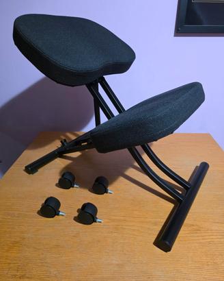 Sedia ergonomica Eifred + Pouf contenitore gratis