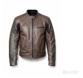 Giacca moto pelle Dainese fodera termica