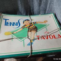 tennis. da tavola.  anni 50