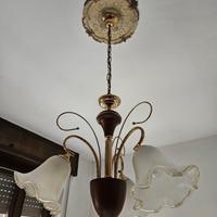 Lampadario con 3 punti luce