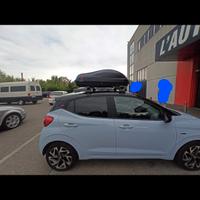 Barre portatutto + box hyundai i10/ford fiest