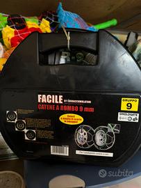 Catene da neve NUOVE 9mm gr9