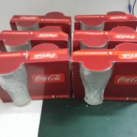 Bicchieri coca cola + omaggio