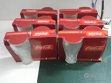 Bicchieri coca cola + omaggio