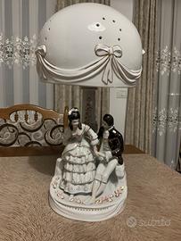 Lampada porcellana altezza 45