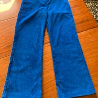 Pantalone donna blu elettrico - Taglia 42.