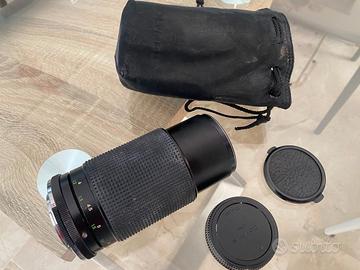 Obiettivo manuale Kiron 80-200mm f1-4.5 olympus