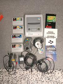 SNES PIÙ GIOCHI Super Nintendo 