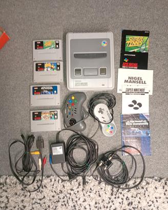 SNES PIÙ GIOCHI Super Nintendo 