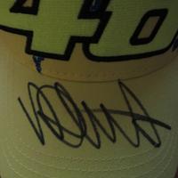 Cap fans club vr 46 V. Rossi con autografo