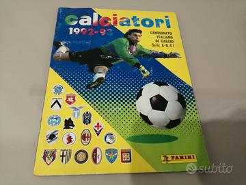 Album figurine calciatori panini 1992/93 completo