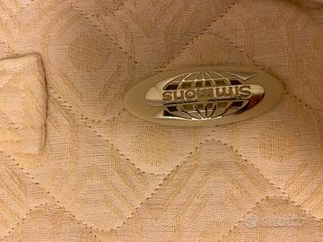 Materasso a molle Simmons+Rete A doghe con telaio