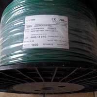 Filo elettrico Stagnato AWG 18 verde 2,1 mm 1830 m