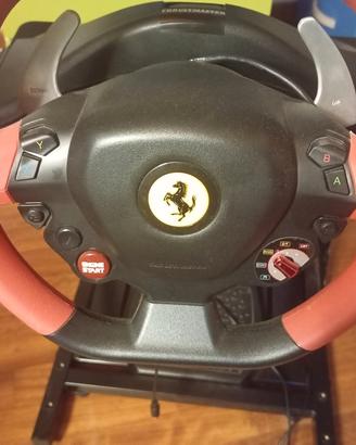 postazione con volante per Xbox one
