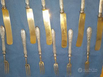 set forchette e coltelli 