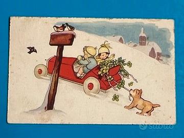 Cartolina Pubblicita AVORIOLINA BERTELLI 1939 Card