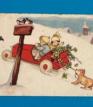 Cartolina Pubblicita AVORIOLINA BERTELLI 1939 Card