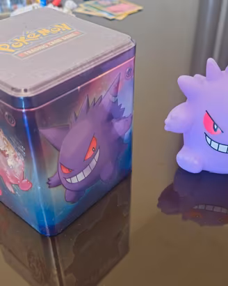 Pokemon Stacking Tin Gengar Sealed + Statuina