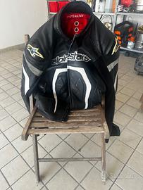 Tuta  da moto divisibile Alpinestar tg 52