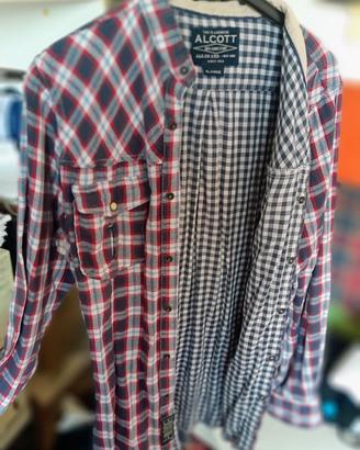 Camicia Overshirt Uomo XL Cotone Spesso - Giacca